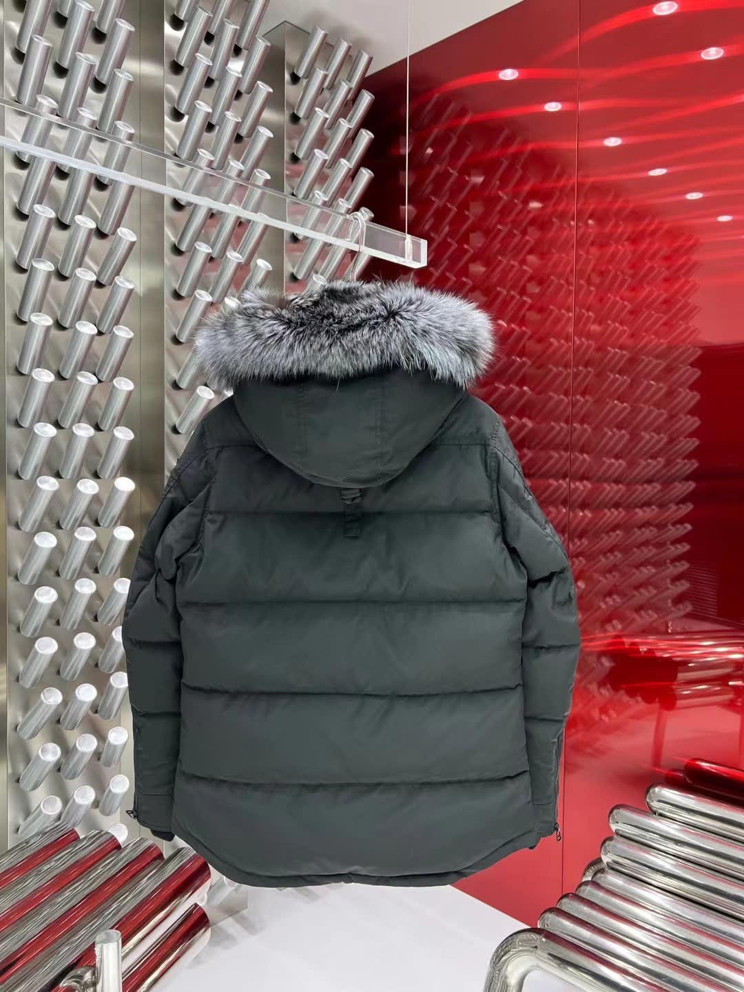 Moose Knuckles Fur Trim Down Parka Moose Knuckles Fur Trim Down Parka